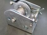 Arganello di traino - zincatura e montaggio viteria inox